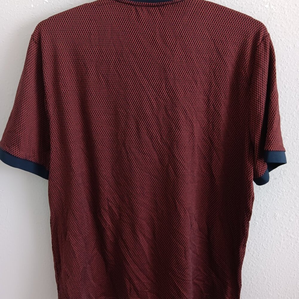 Stylus Printed Mens Regular Fit Short Sleeve Polo Shirt , Sz XL - Picture 6 of 6